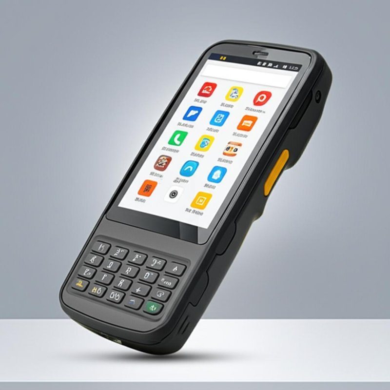 Lightweight Handheld PDA Scanner Quad-core 1.3GHz CPU and 4600mAh Battery for Smooth Scanning